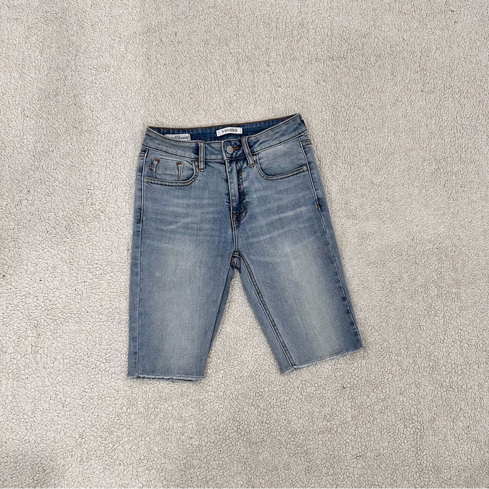 Blue Denim Shorts